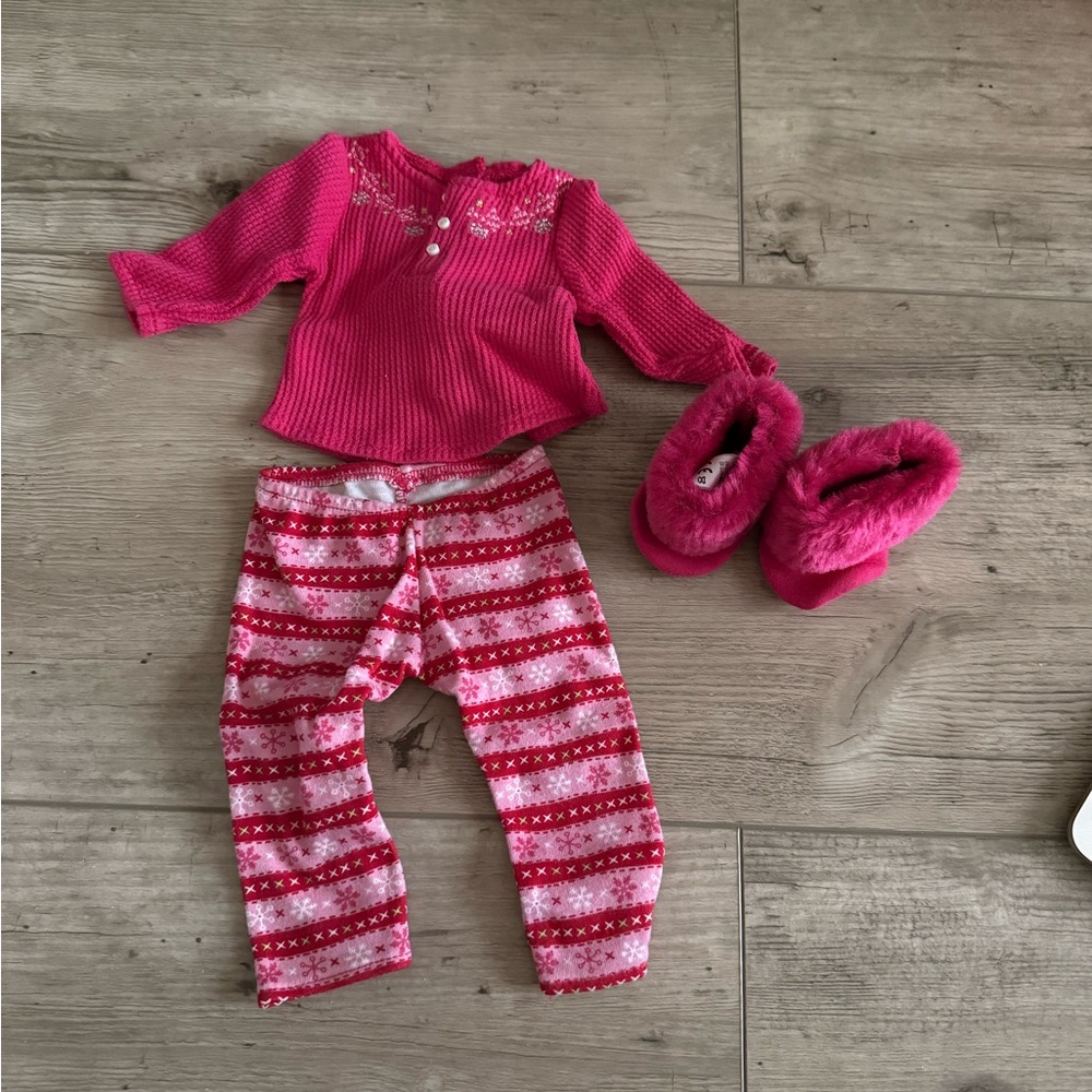 American Girl Fair Isle Pajamas